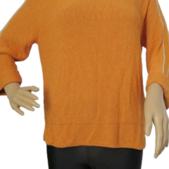Monari Burnt Orange Long Sleeve Sweater - Picture 3 of 7